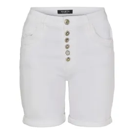 150-S26117-11 Marta du cháteau Sierra shorts white