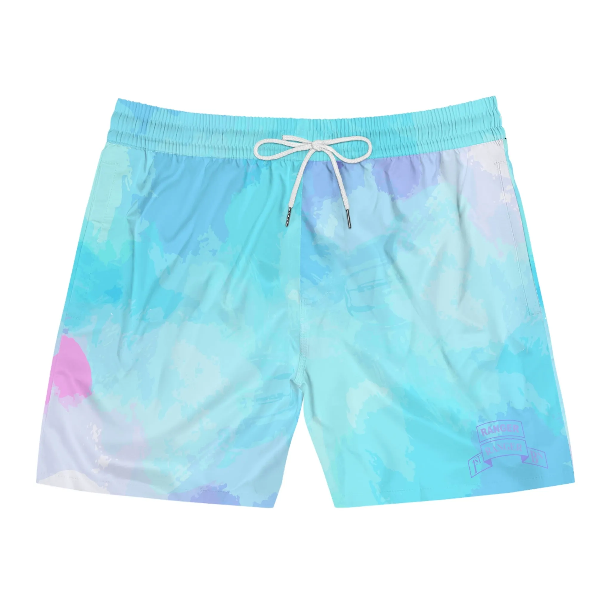 1st Battalion Scroll Nalu Colorcrush Swim Trunks