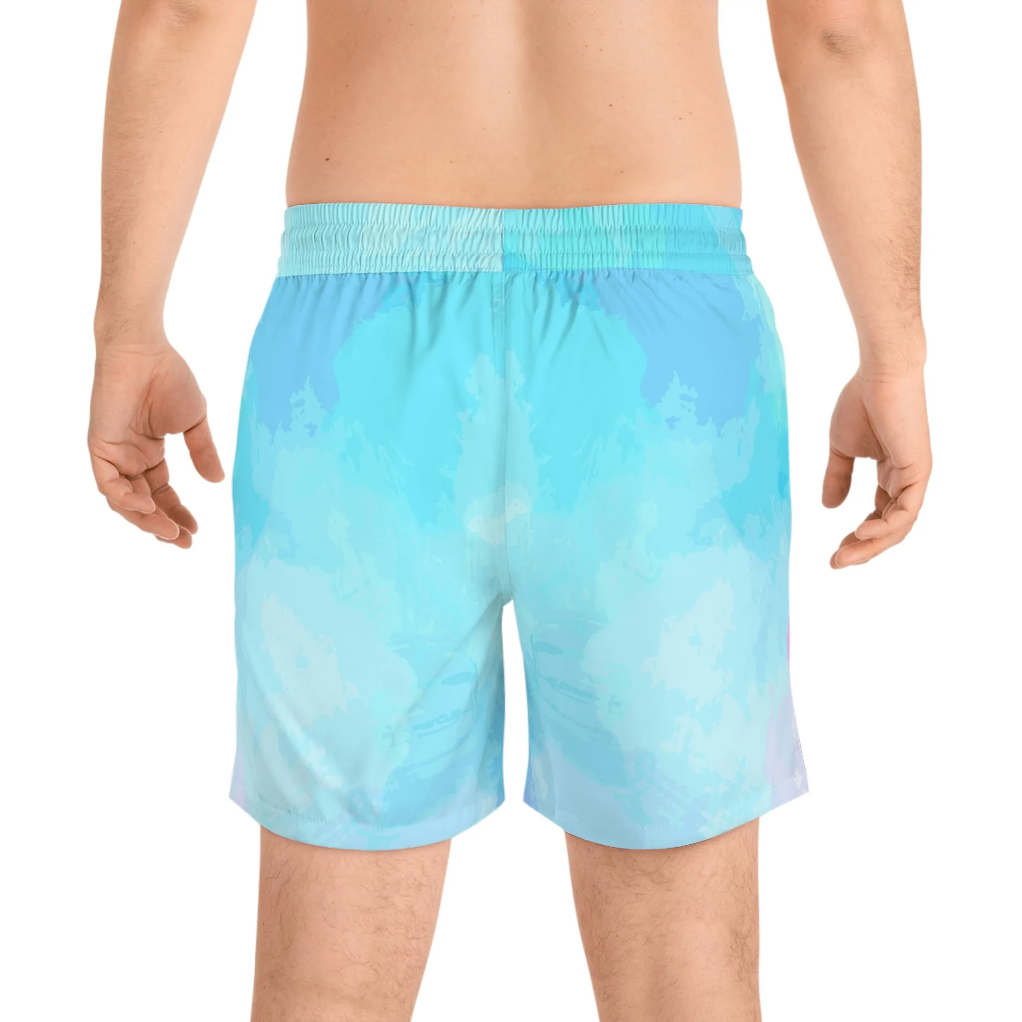 1st Battalion Scroll Nalu Colorcrush Swim Trunks