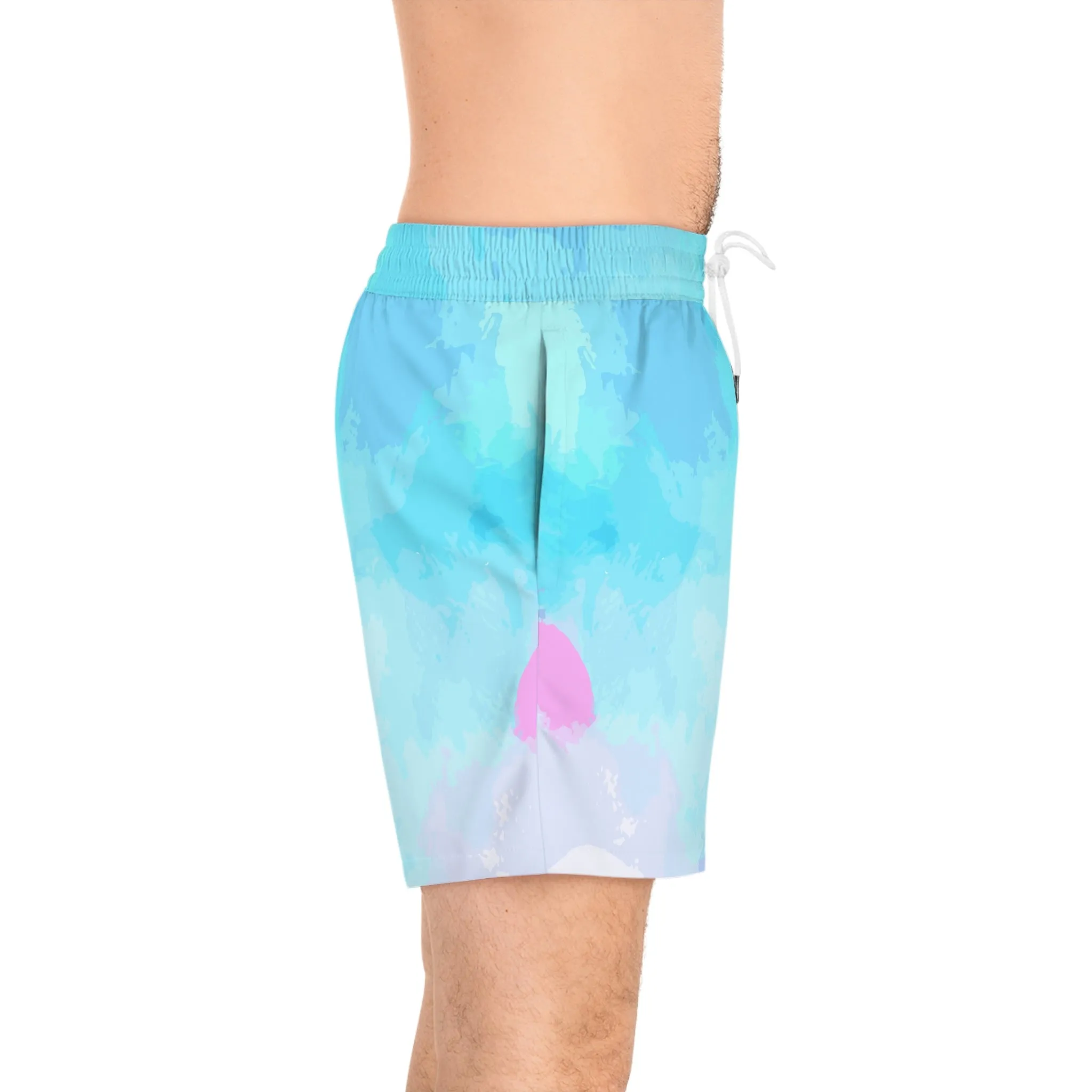 1st Battalion Scroll Nalu Colorcrush Swim Trunks