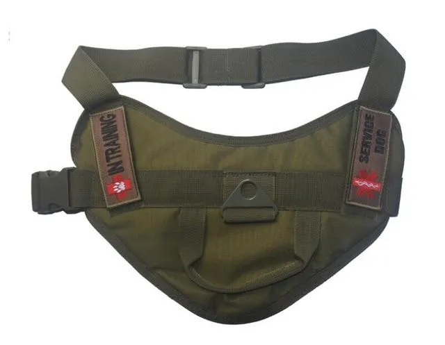 2020 New Tactical Dog Vest Hunting Military K9 Harness Training Pets Vest Water-Resistant Training Harness For Service Dog
