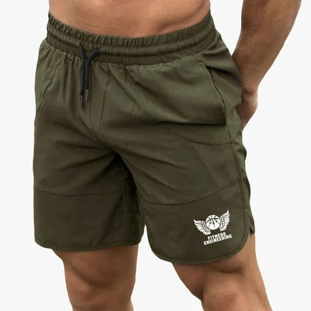 2021 Summer mens shorts Quick drying Fitness Bodybuilding Casual gyms Joggers workout Brand short pants Sweatpants