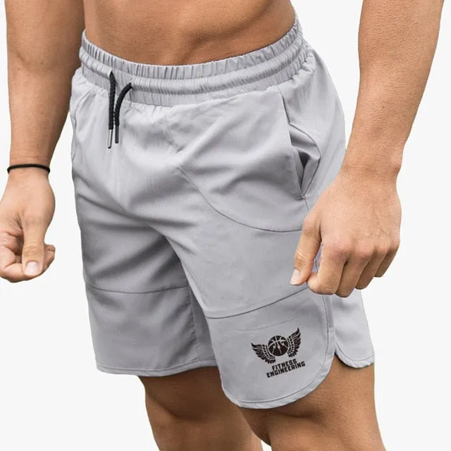 2021 Summer mens shorts Quick drying Fitness Bodybuilding Casual gyms Joggers workout Brand short pants Sweatpants