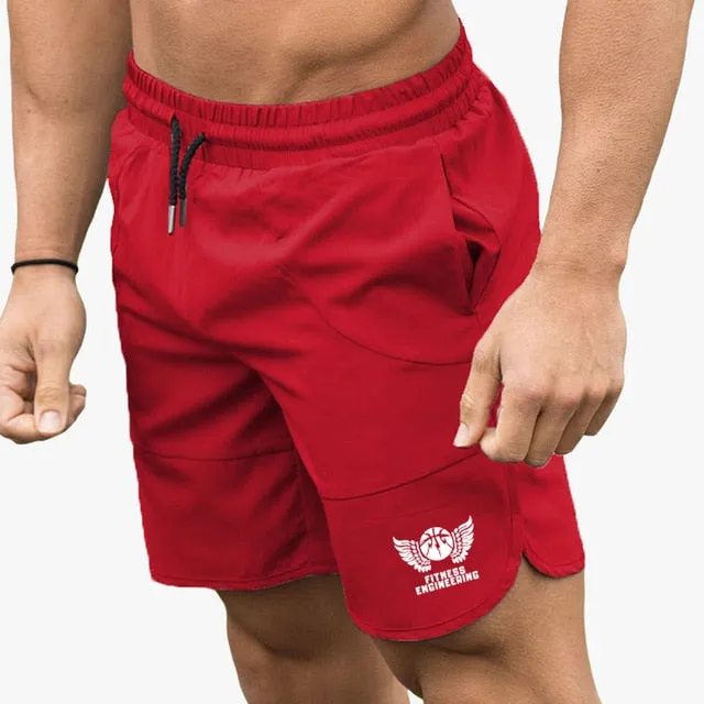 2021 Summer mens shorts Quick drying Fitness Bodybuilding Casual gyms Joggers workout Brand short pants Sweatpants