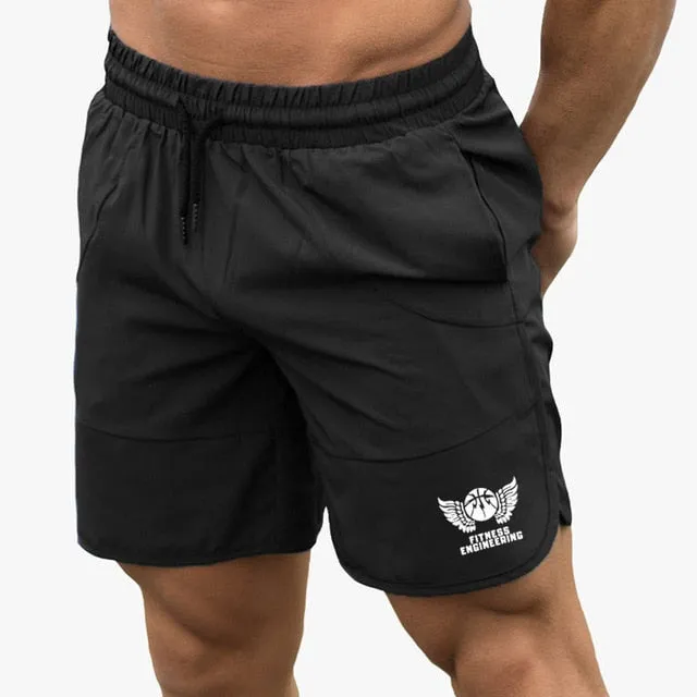 2021 Summer mens shorts Quick drying Fitness Bodybuilding Casual gyms Joggers workout Brand short pants Sweatpants