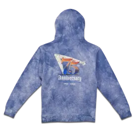 75th Anniversary Tie Dye Hooded Sweatshirt