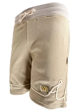 Advisory Board Crystals Soutache Basketball Shorts Feldspar Ecru