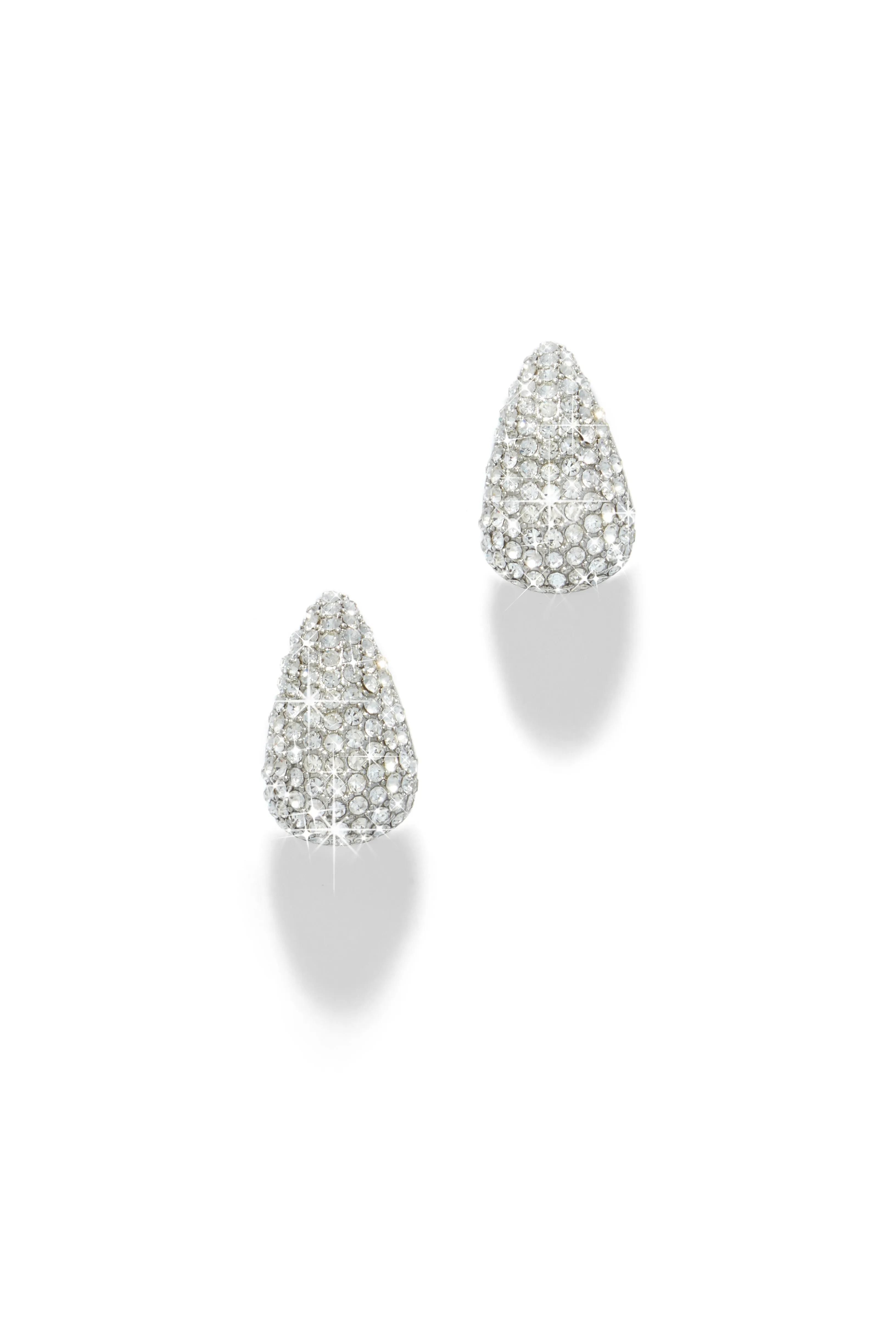 Amalia Embellished Earring - Silver
