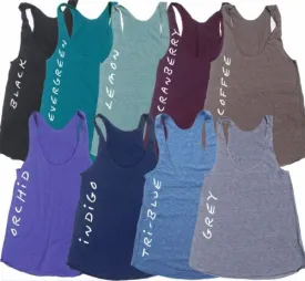 American Apparel - Women's Tri-Blend Racerback Tank Top, T-Shirt, Ladies XS-L