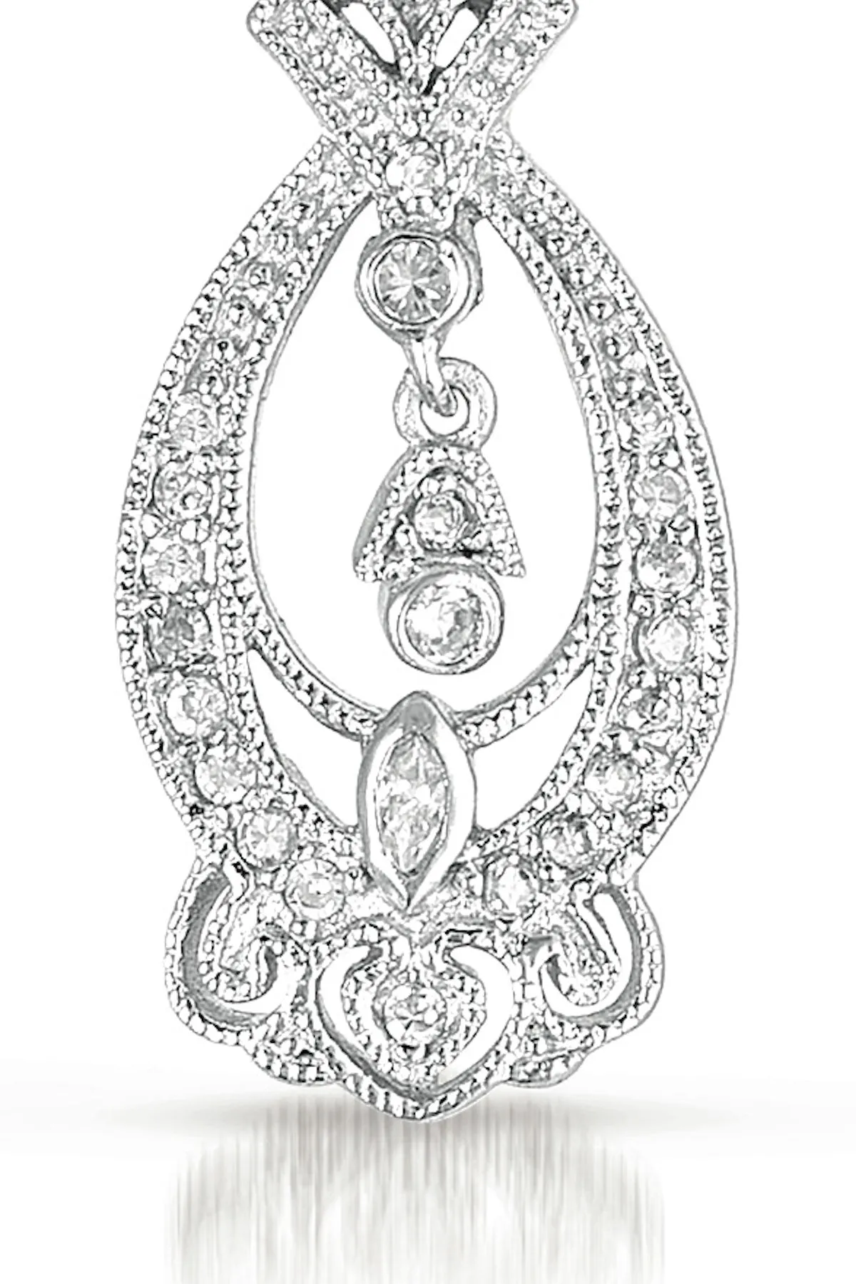 Antoinette Teardrop Cocktail Earrings