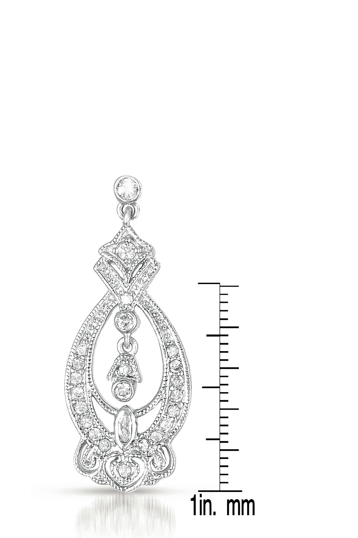 Antoinette Teardrop Cocktail Earrings