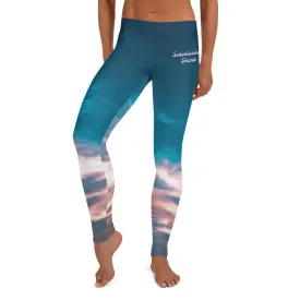 Aquatic Skies ~ Full Guard Leggings