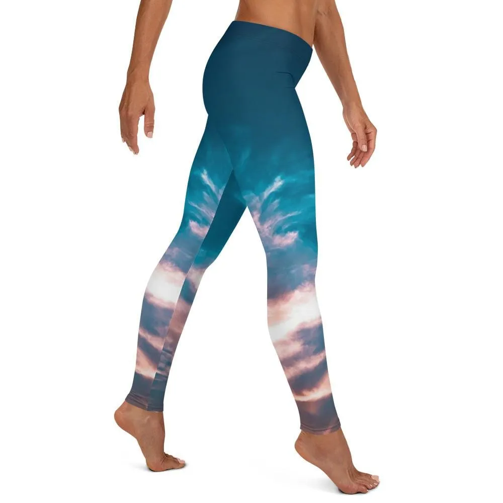 Aquatic Skies ~ Full Guard Leggings