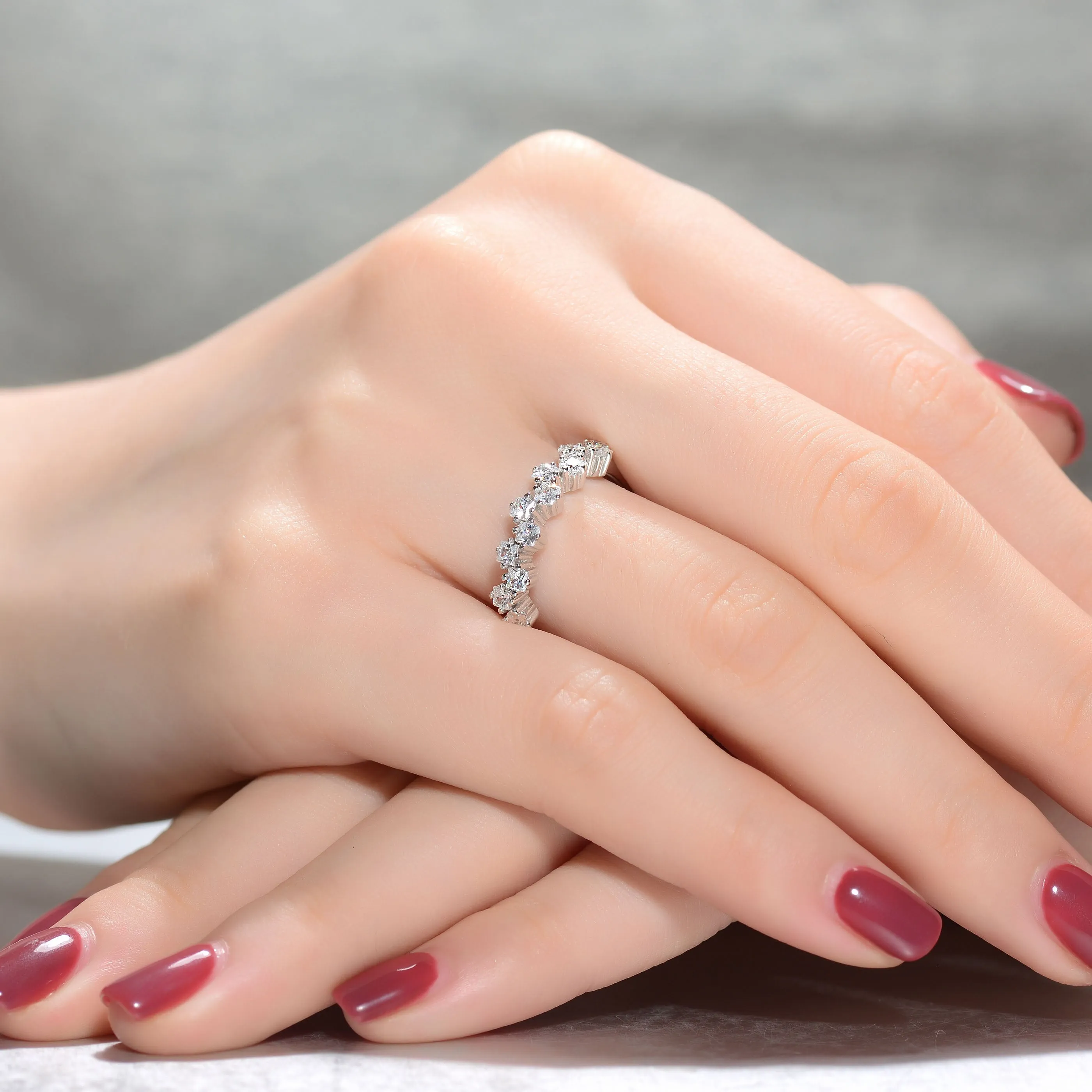 Aurore Eternity Band Ring Size 7