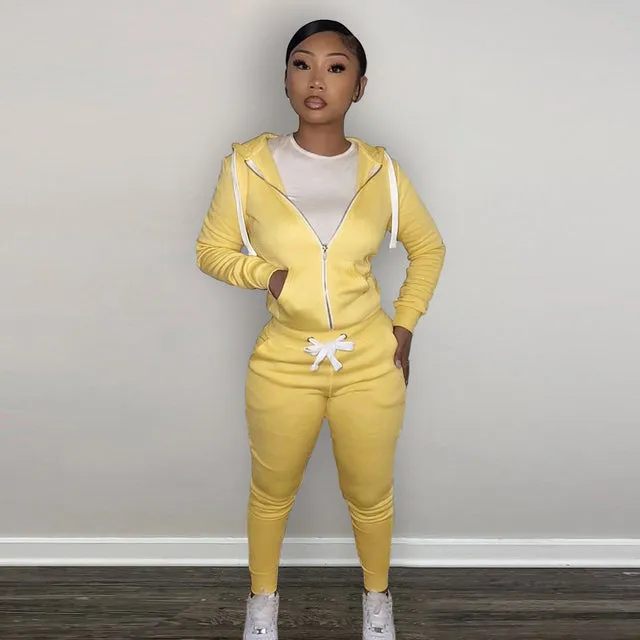 Autumn Women Tracksuits Set
