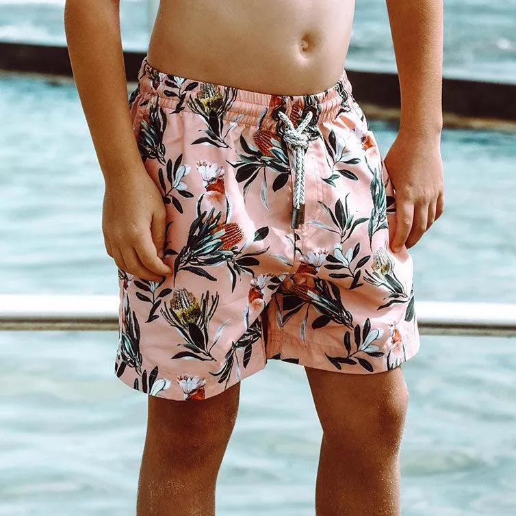 Banksia Boys Swim Trunks