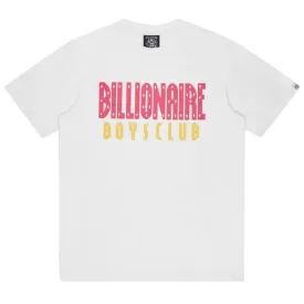 Billionaire Boys Club Straight Logo White T-Shirt