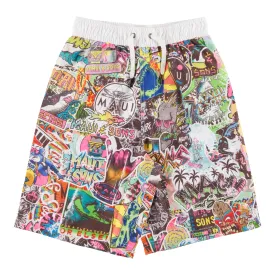 Boy's Maui & Sons Family Swim Trunks