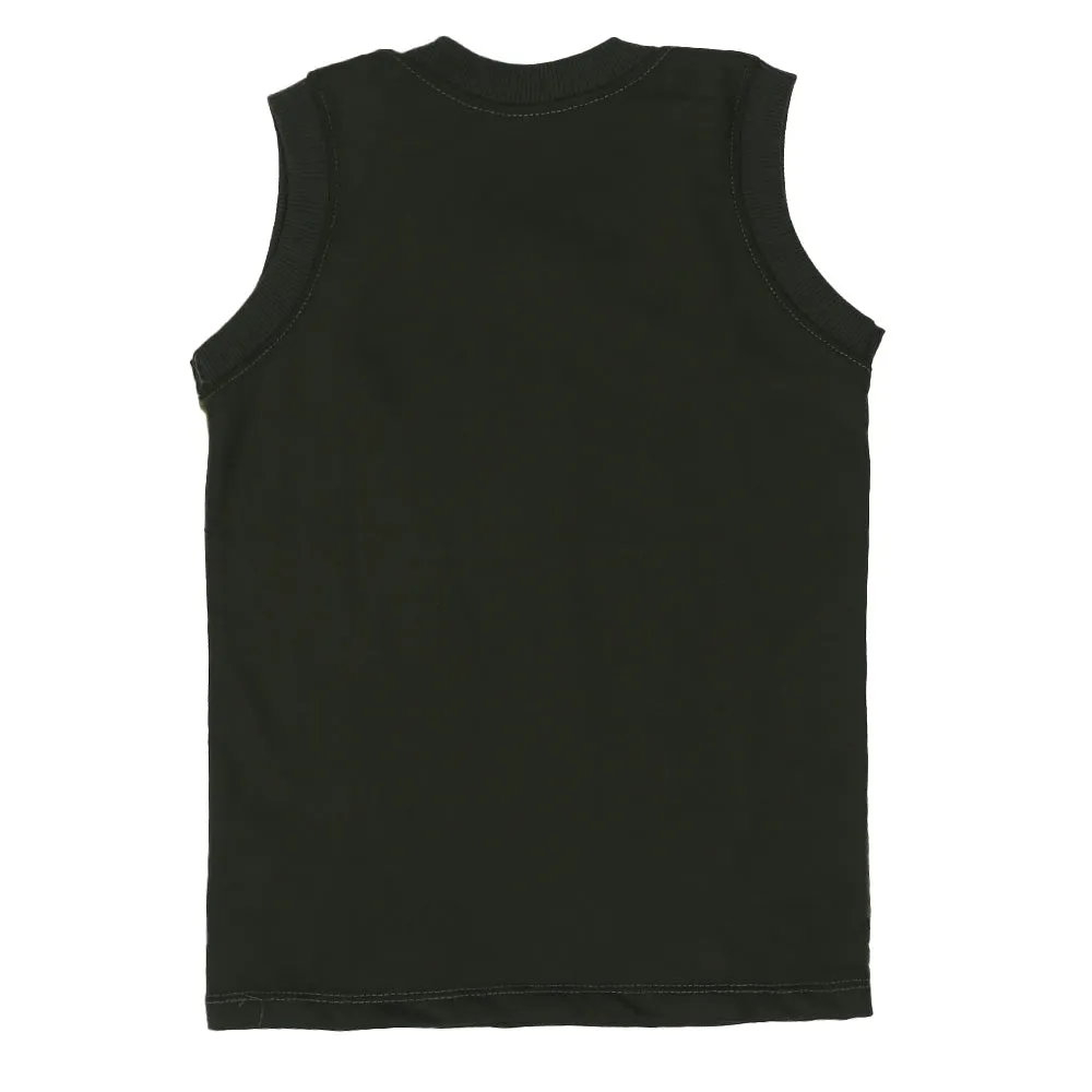Boys Sando Play Hard - Olive
