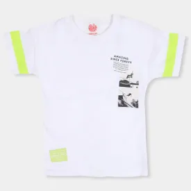 Boys T-Shirt Forevs -B.White