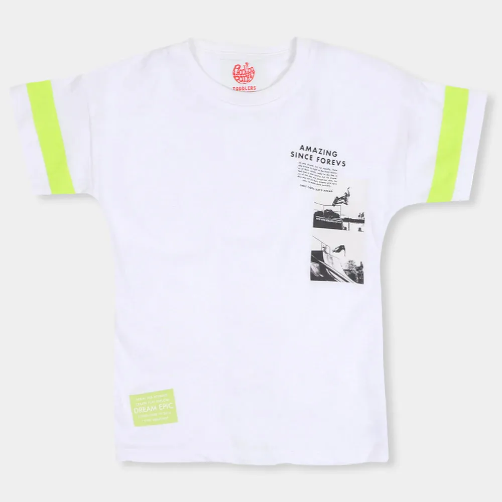 Boys T-Shirt Forevs -B.White