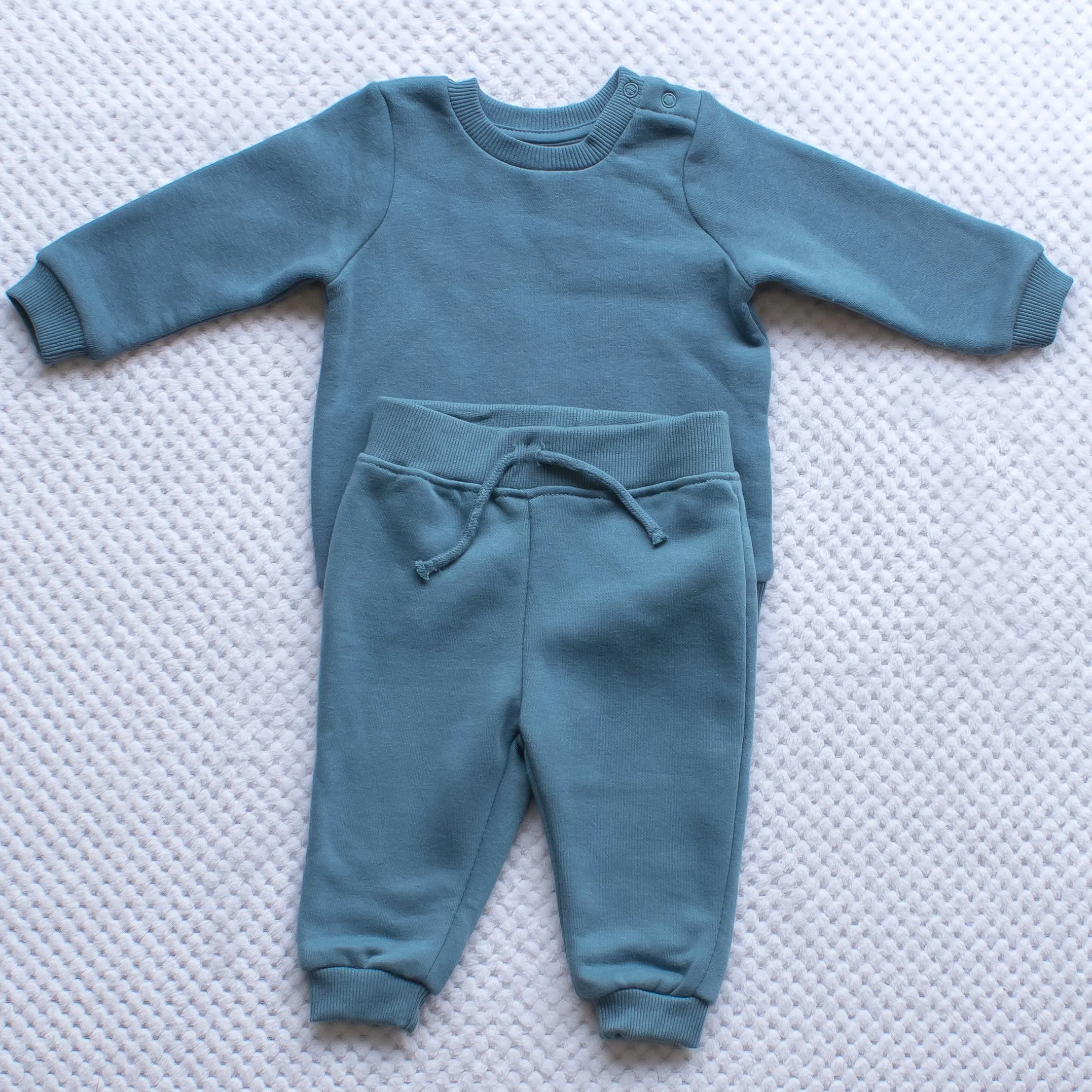 Boys Tracksuits - Plain Blue