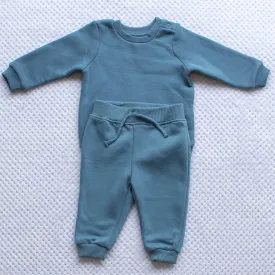 Boys Tracksuits - Plain Blue