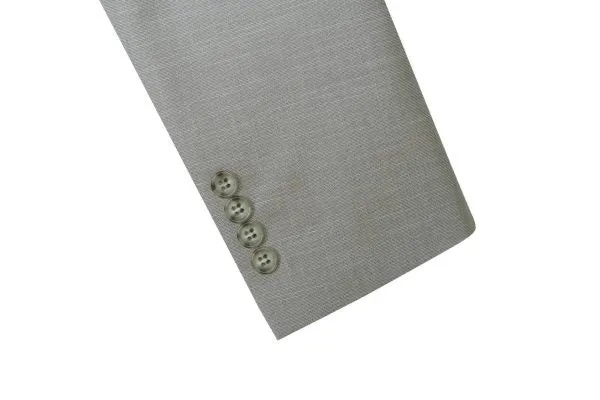 BUILD YOUR PACKAGE: Grey Slim Fit Suit (Package Includes 2 Pc Suit, Shirt, Necktie or Bow Tie, Matching Pocket Square, & Shoes)