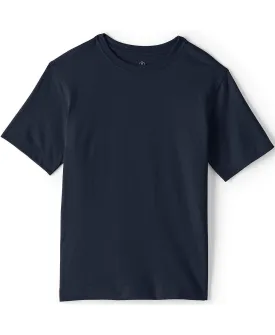 Children's school uniform Lands' End Boys Basic Short Sleeve T-Shirt