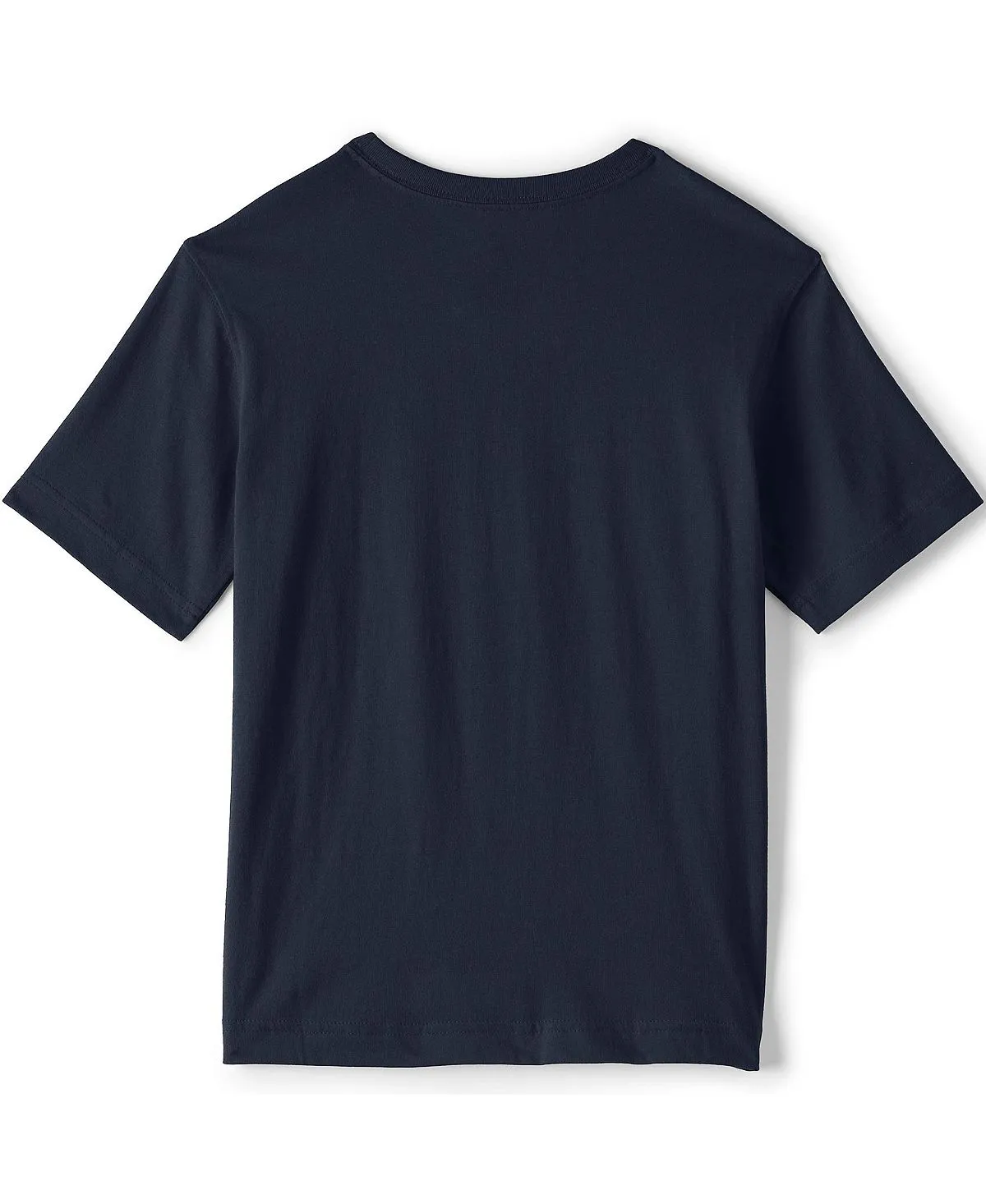 Children's school uniform Lands' End Boys Basic Short Sleeve T-Shirt