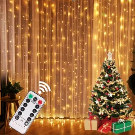 Christmas Lights Curtain Garland Merry Christmas Decorations For Home 2024 christmas lights trending top sellers