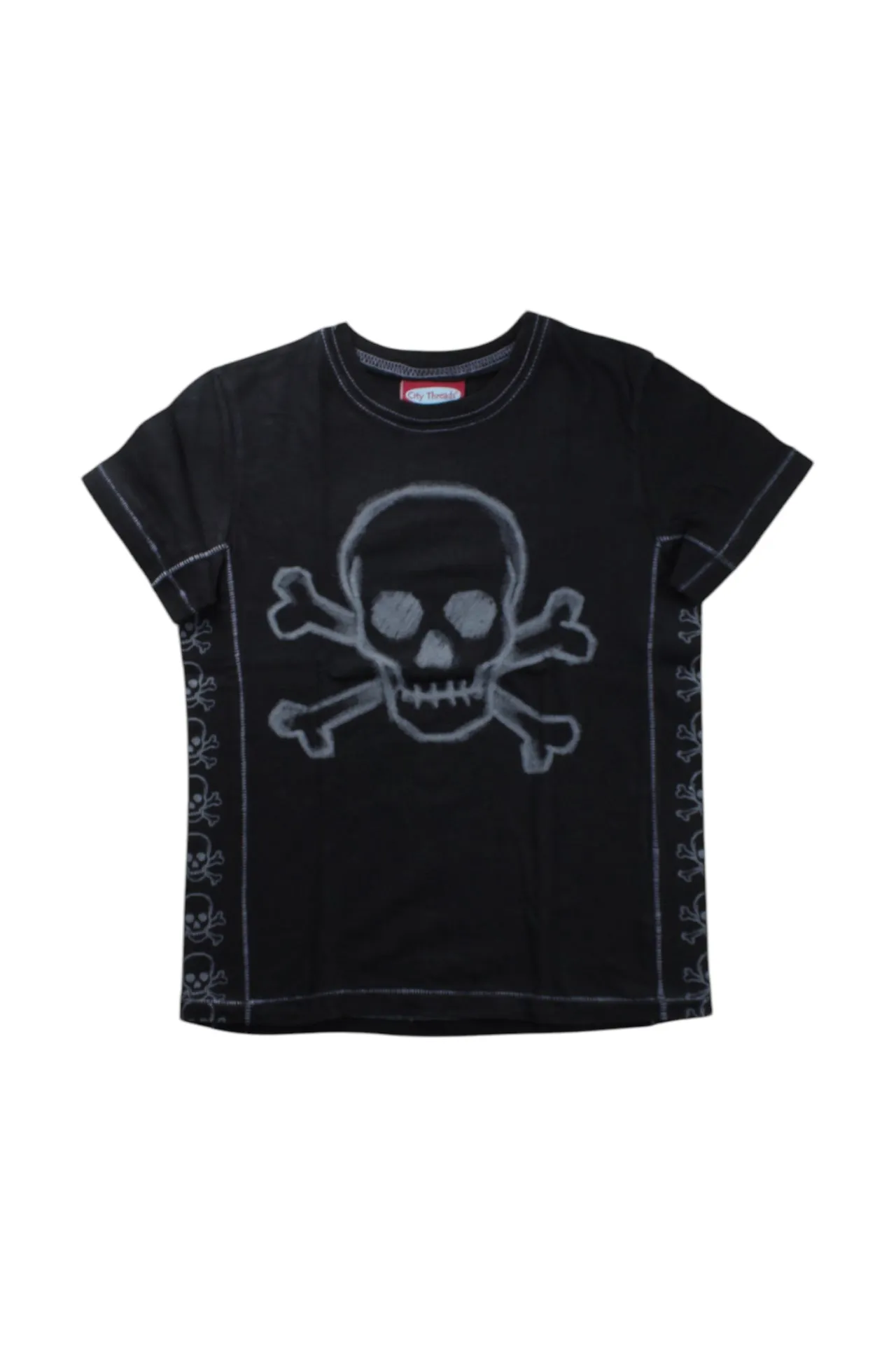 City Threads Skull Graphic T-Shirt, 5T