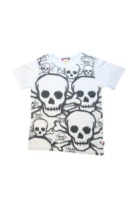City Threads Skull Graphic T-Shirt 6T