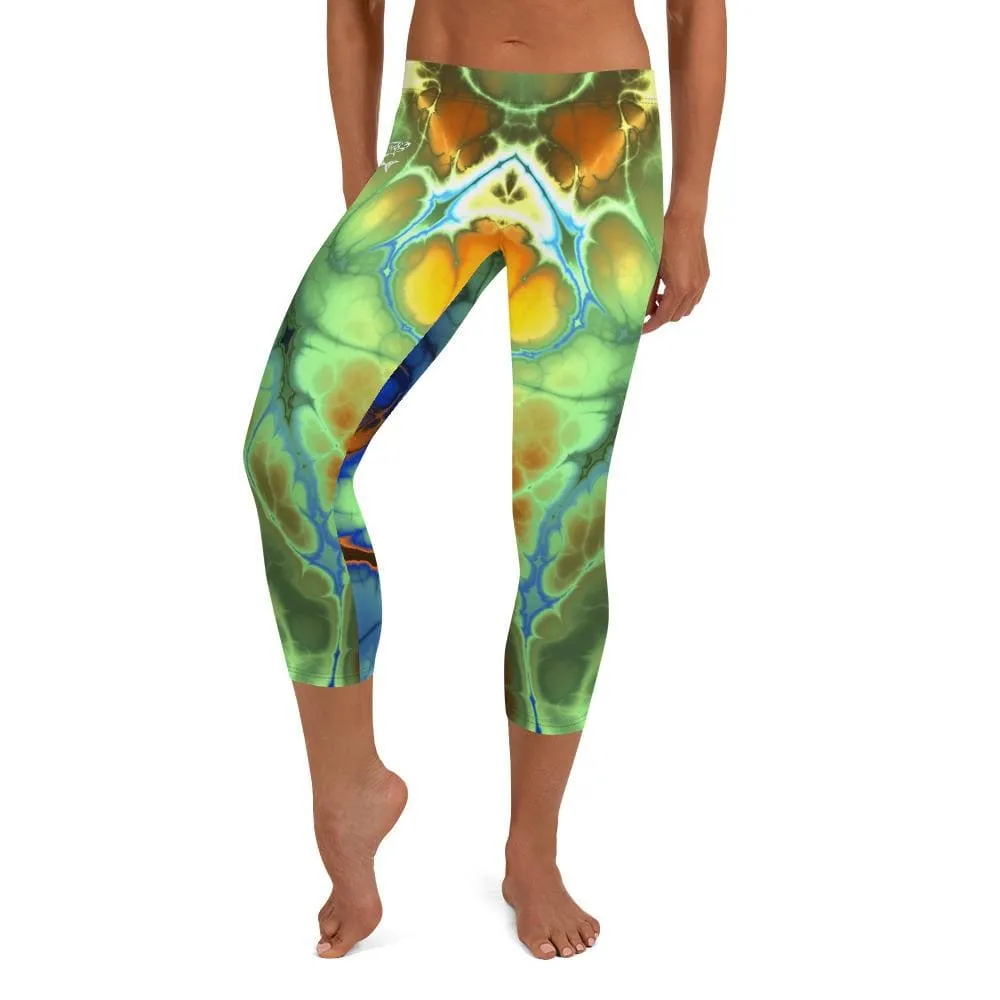 Color Splash ~ Capri Leggings