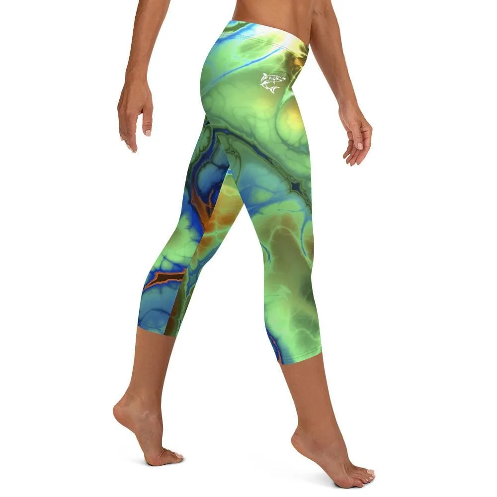 Color Splash ~ Capri Leggings