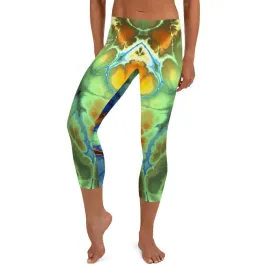Color Splash ~ Capri Leggings
