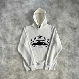 Corteiz Alcatraz 5 Star Tracksuit White