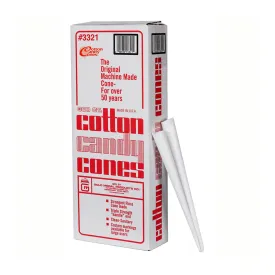 Cotton Candy Cones (plain) - 1,200 in a case