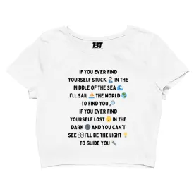 Crop Top - You Can Count On Me
