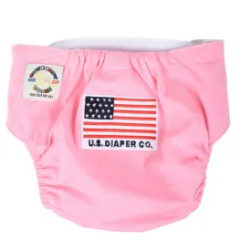 Egyptian Comb Cotton Velcro Swimwear- Pink