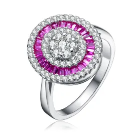 Eloise Malibu Pink Zirconia Ring