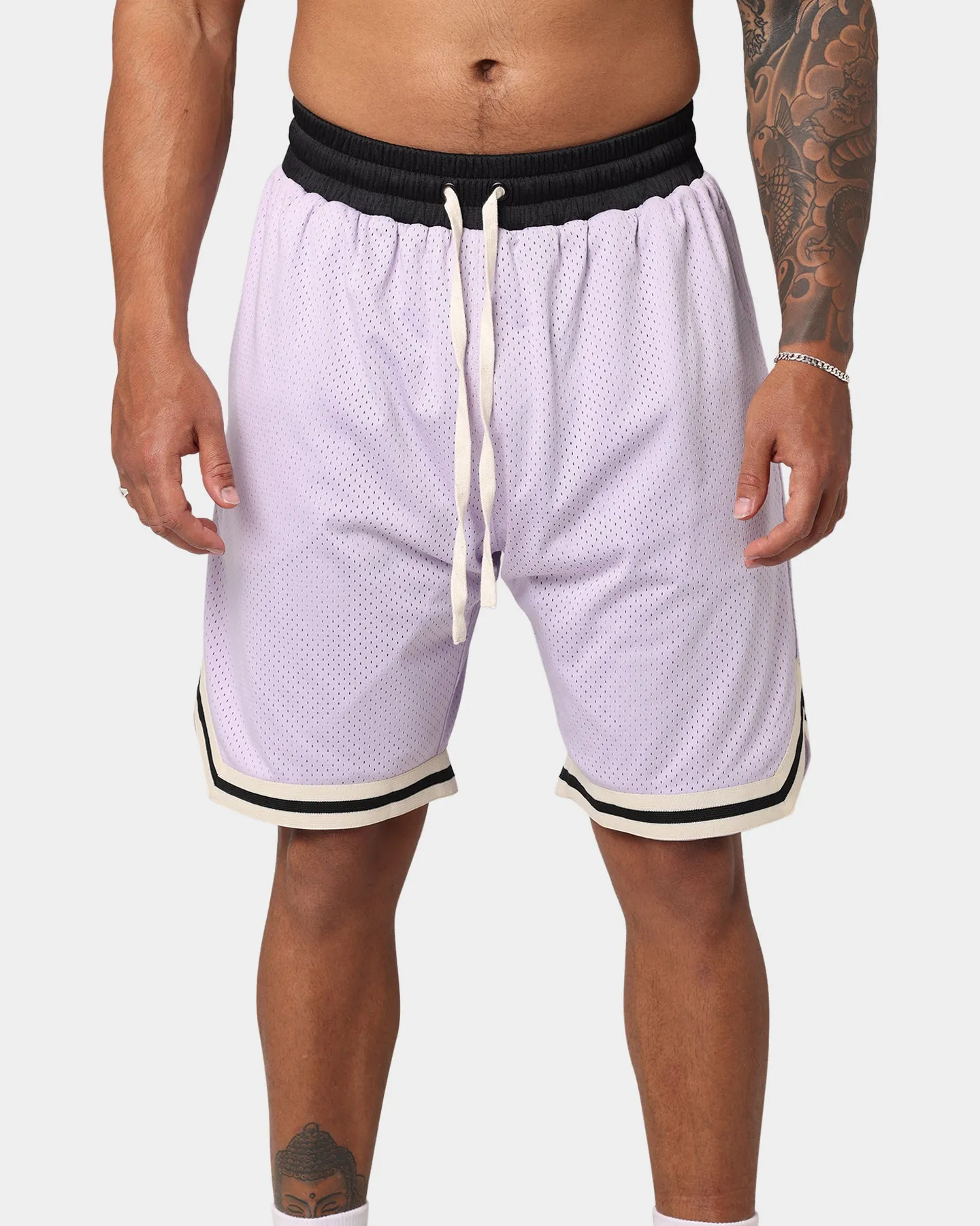 EN ES Rival Basketball Shorts Lilac
