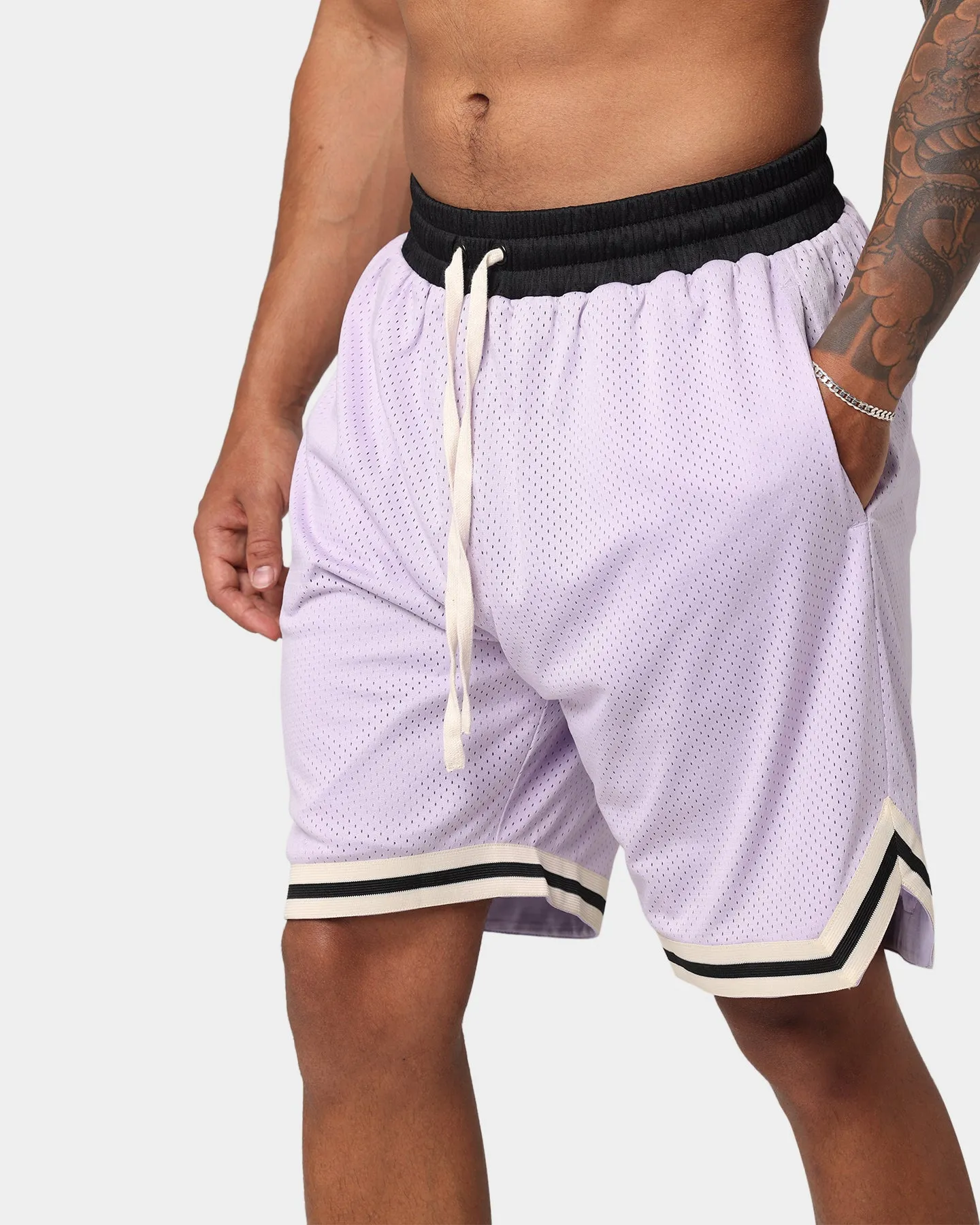 EN ES Rival Basketball Shorts Lilac