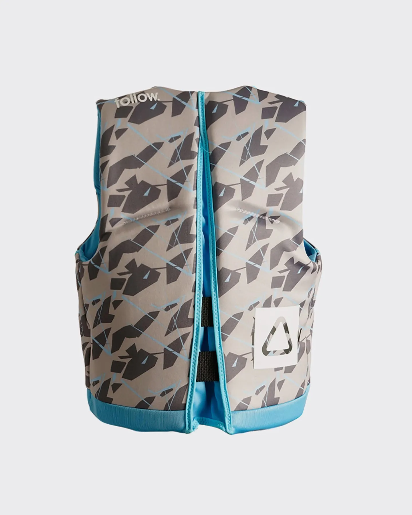 Follow Youth Pop CGA Vest - Grey/Blue