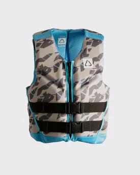 Follow Youth Pop CGA Vest - Grey/Blue