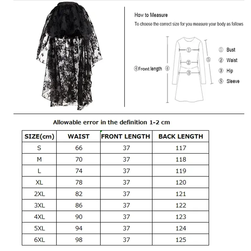 Funki Buys | Dresses | Women's Gothic Punk Corset Skirt Sets