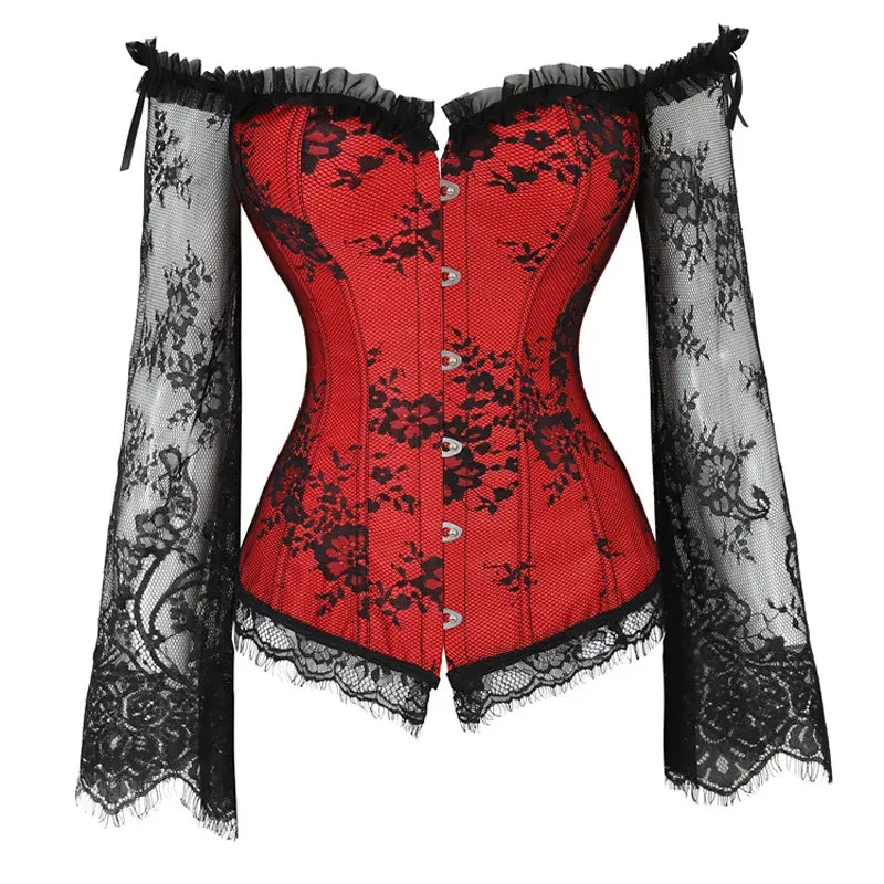 Funki Buys | Dresses | Women's Gothic Punk Corset Skirt Sets