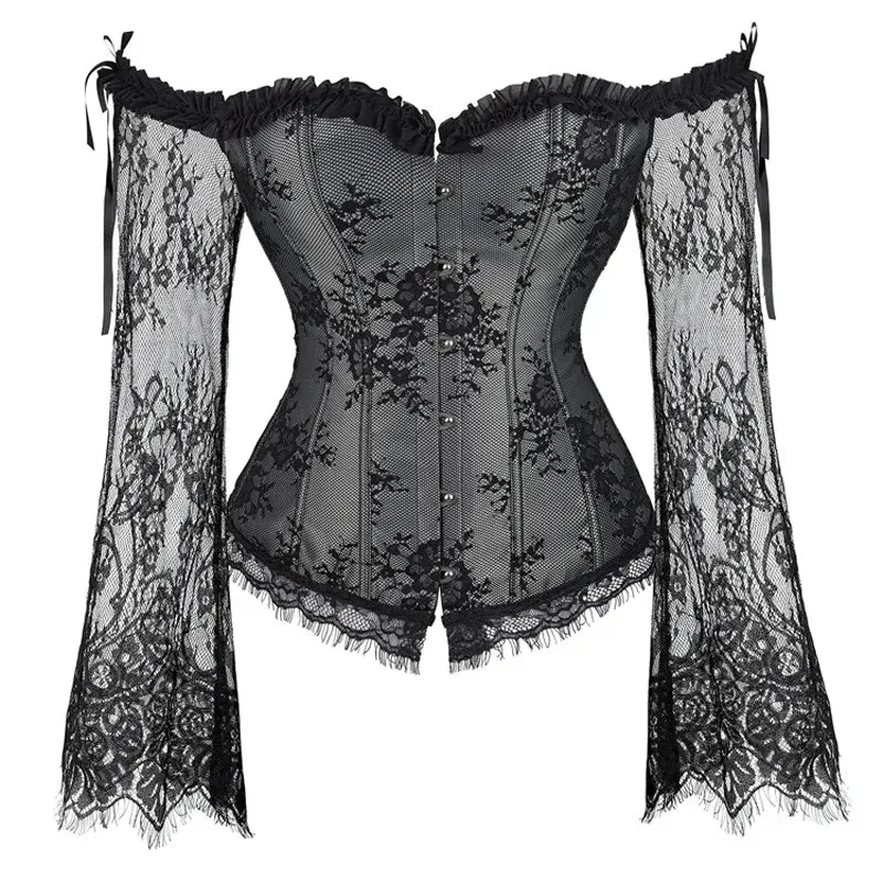 Funki Buys | Dresses | Women's Gothic Punk Corset Skirt Sets