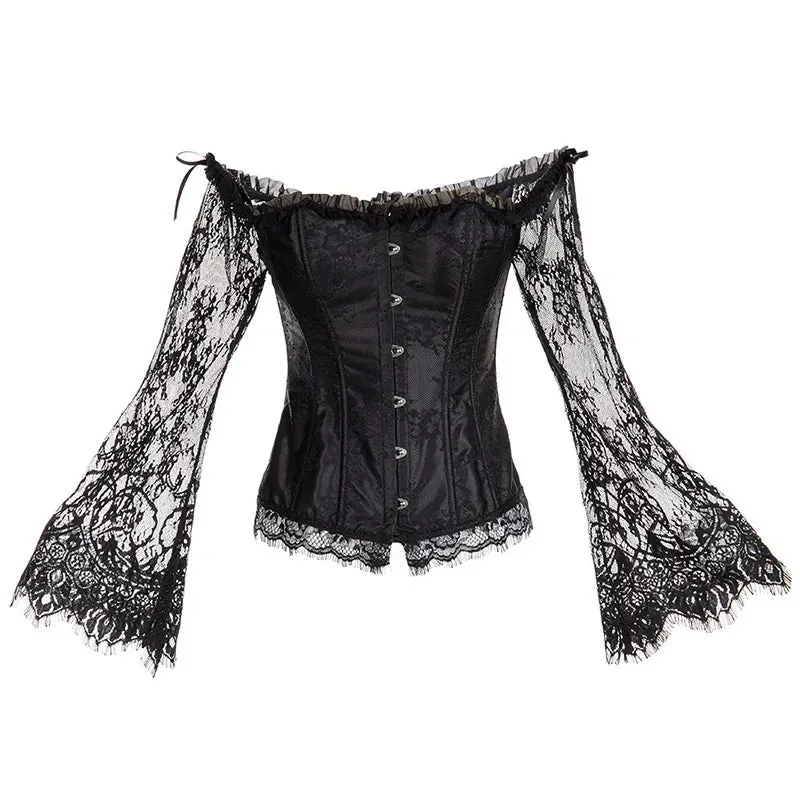 Funki Buys | Dresses | Women's Gothic Punk Corset Skirt Sets