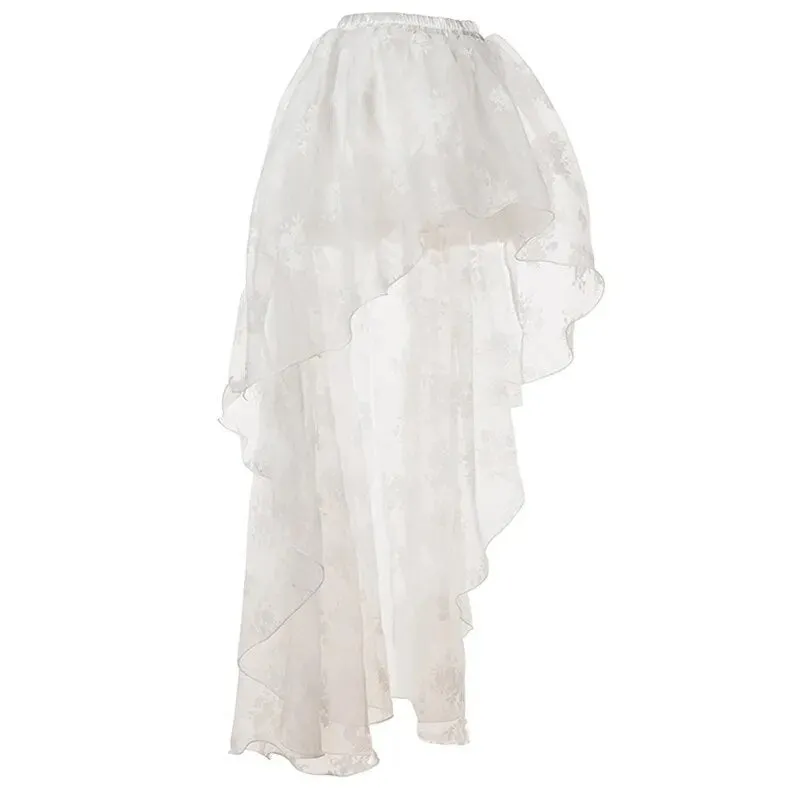 Funki Buys | Dresses | Women's Gothic Punk Corset Skirt Sets